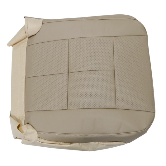 Driver Bottom Tan Leather Seat Cover For Lincoln Navigator 2007-2014 Replacement