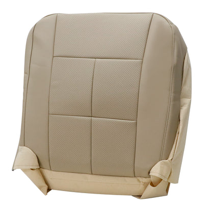 Driver Bottom Tan Leather Seat Cover For Lincoln Navigator 2007-2014 Replacement