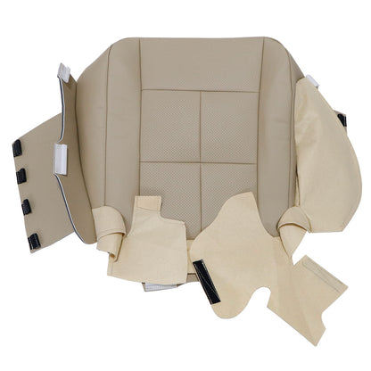 Driver Bottom Tan Leather Seat Cover For Lincoln Navigator 2007-2014 Replacement