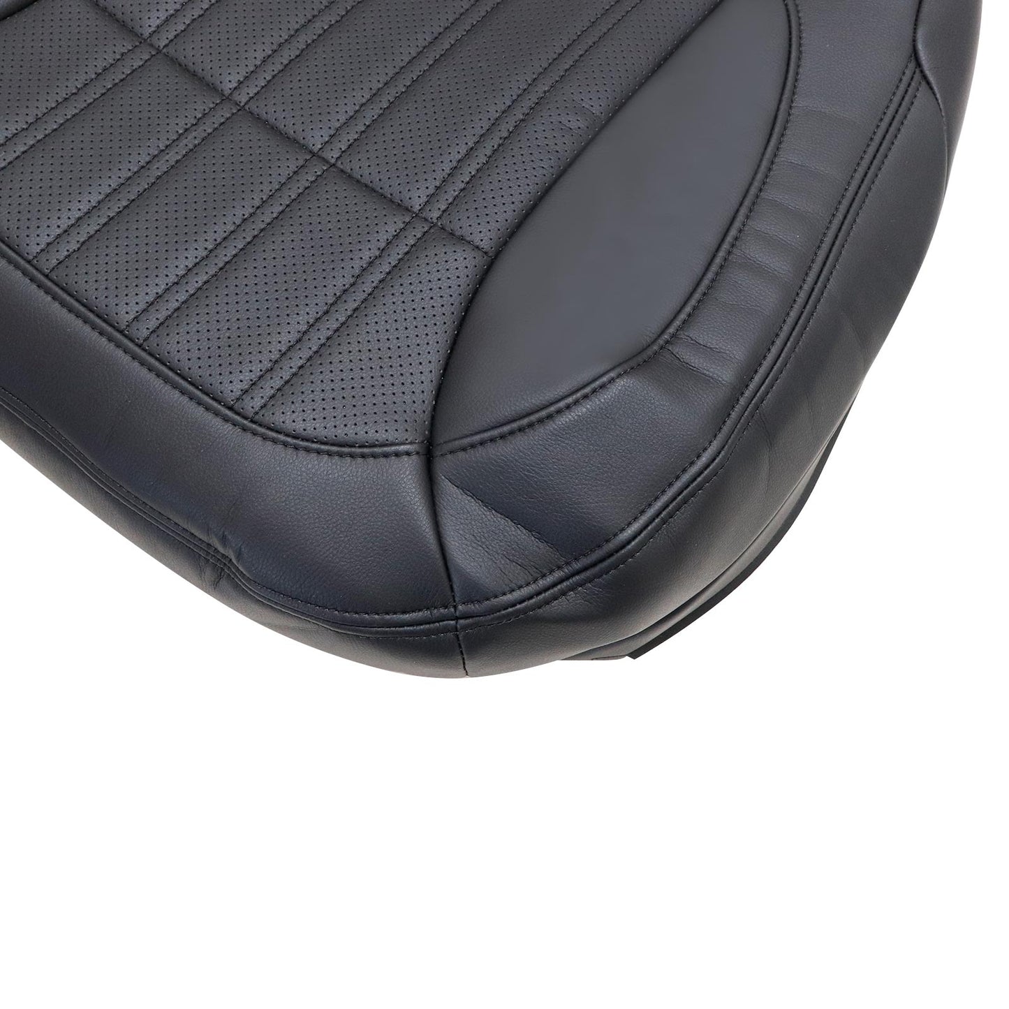 For 13-16 Mercedes Benz GL350 GL450 Driver Bottom Perforated Leather Seat Cover
