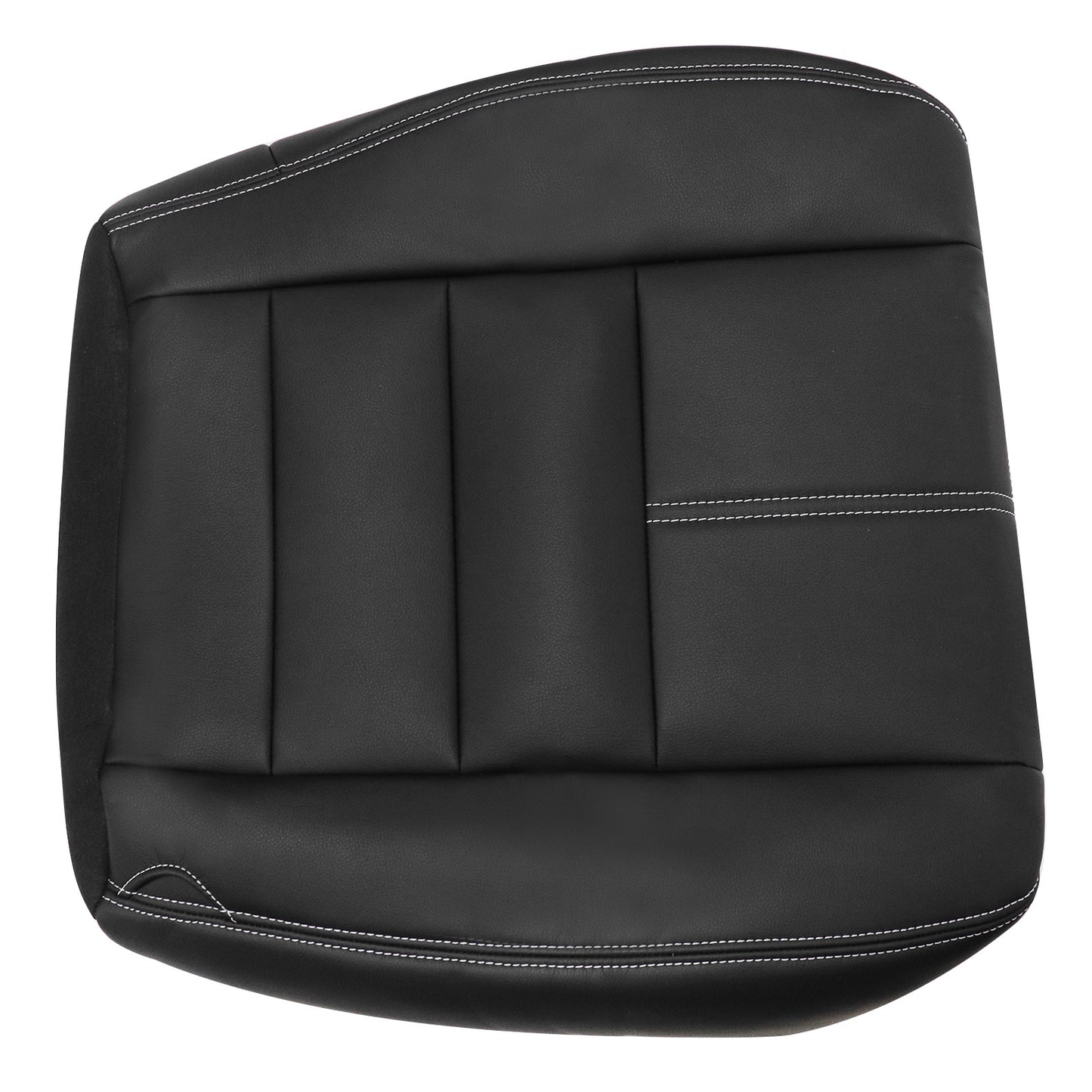 For 2008 2009 2010 Ford F250 F350 Lariat Front Driver Bottom Seat Cover Black