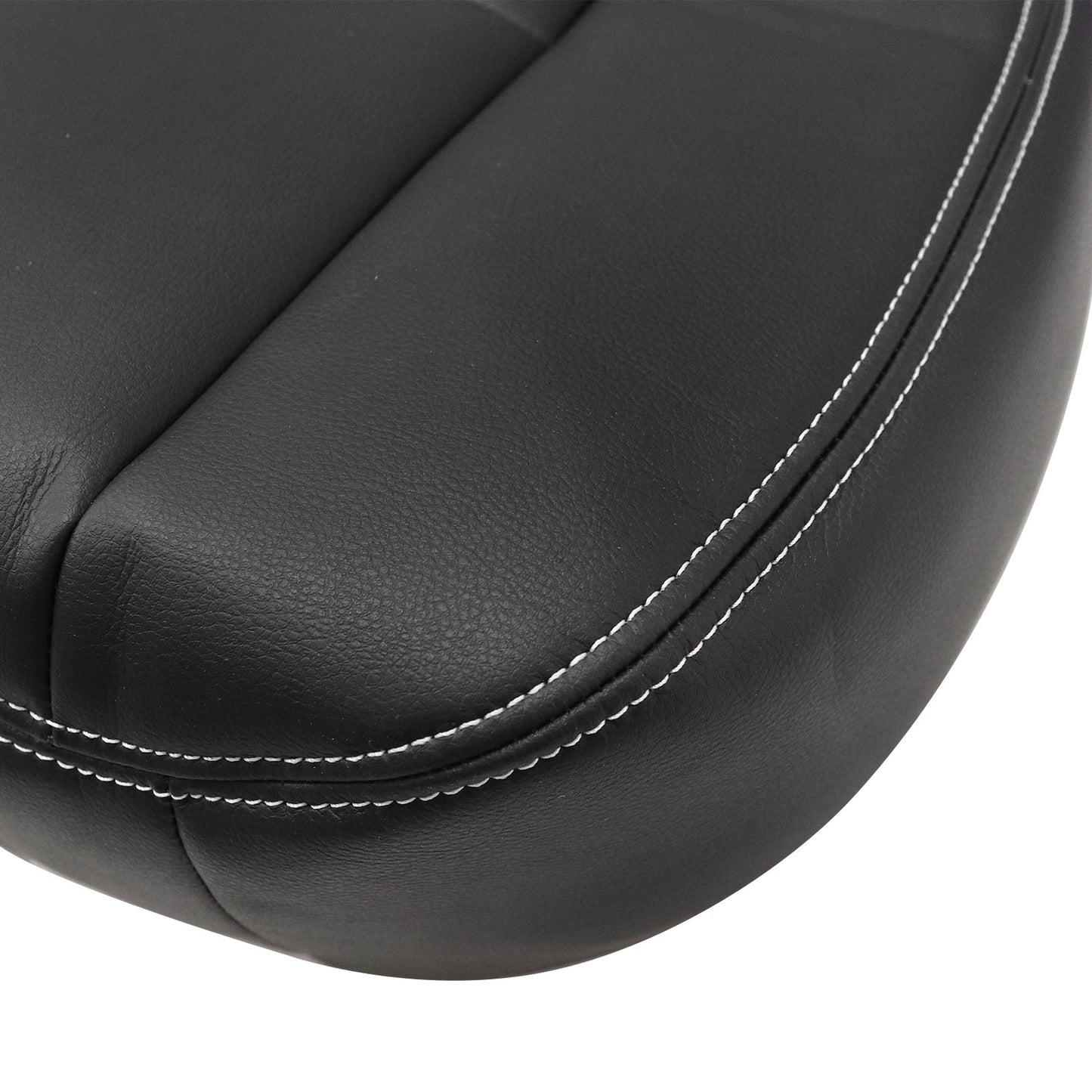 For 2008 2009 2010 Ford F250 F350 Lariat Front Driver Bottom Seat Cover Black