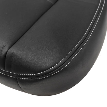 For 2008 2009 2010 Ford F250 F350 Lariat Front Driver Bottom Seat Cover Black