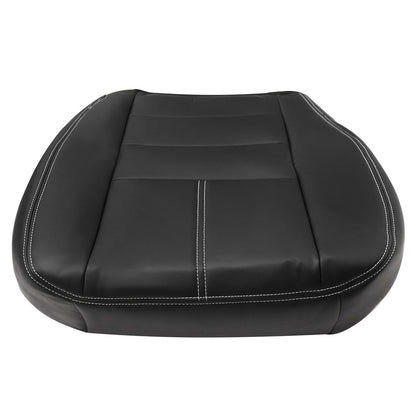 For 2008 2009 2010 Ford F250 F350 Lariat Front Driver Bottom Seat Cover Black