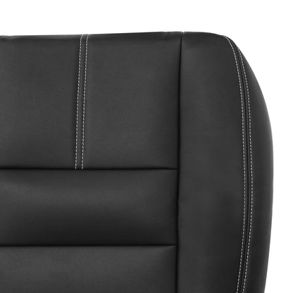 For 2008 2009 2010 Ford F250 F350 Lariat Front Driver Bottom Seat Cover Black