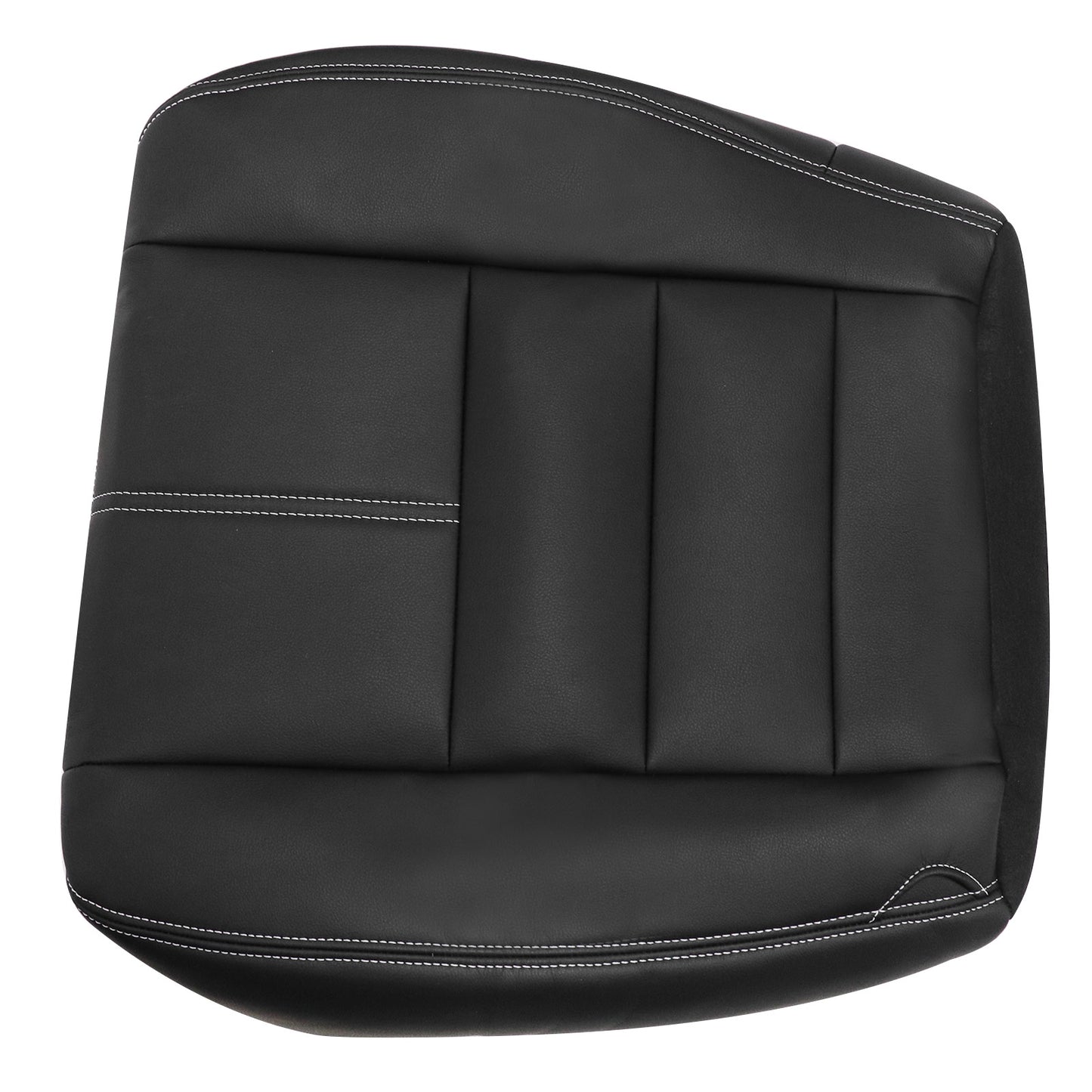 New For 2008-2010 Ford F250 F350 Lariat XLT Passenger Bottom Leather Cover Black