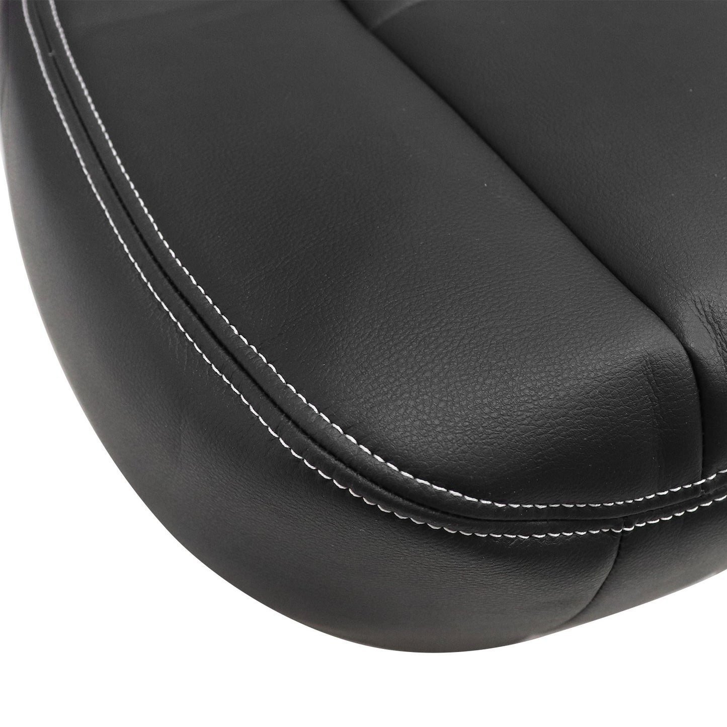 New For 2008-2010 Ford F250 F350 Lariat XLT Passenger Bottom Leather Cover Black
