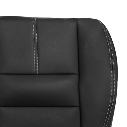 New For 2008-2010 Ford F250 F350 Lariat XLT Passenger Bottom Leather Cover Black