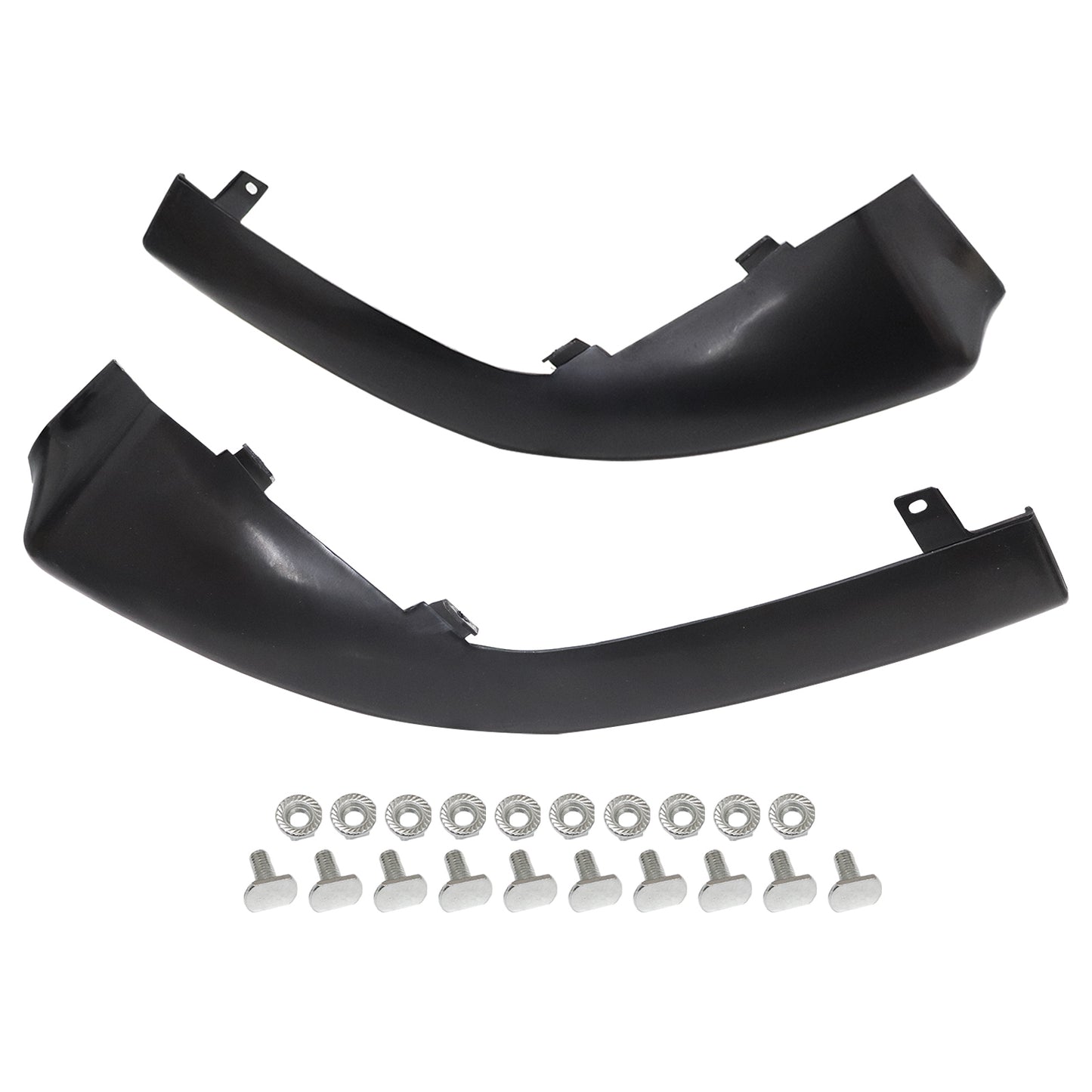 New Front Left&Right Side Valance For 2008-15 Mitsubishi Lancer Primed Set of 2