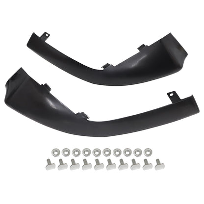 New Front Left&Right Side Valance For 2008-15 Mitsubishi Lancer Primed Set of 2