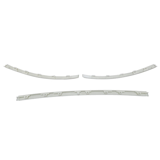 Silver Front Bumper Protector Strip Trim Molding Fit For Range Rover L405 18-22