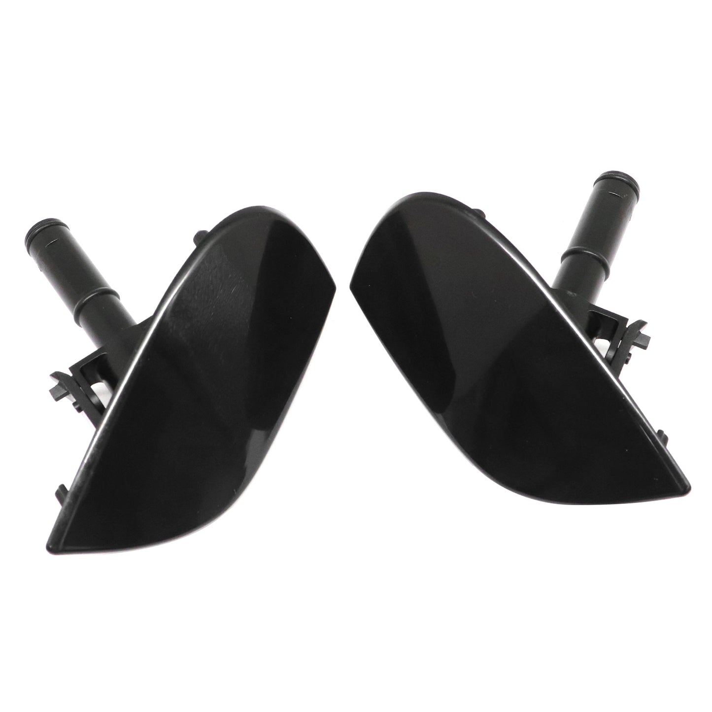 1Pair Headlight Washer Spray Nozzle Cover Cap Fit For Porsche Macan 2015-2018