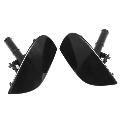 1Pair Headlight Washer Spray Nozzle Cover Cap Fit For Porsche Macan 2015-2018