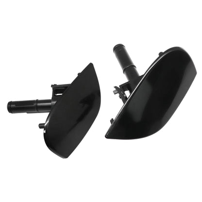 1Pair Headlight Washer Spray Nozzle Cover Cap Fit For Porsche Macan 2015-2018