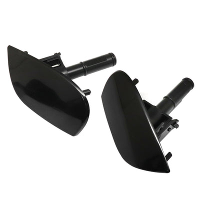 1Pair Headlight Washer Spray Nozzle Cover Cap Fit For Porsche Macan 2015-2018