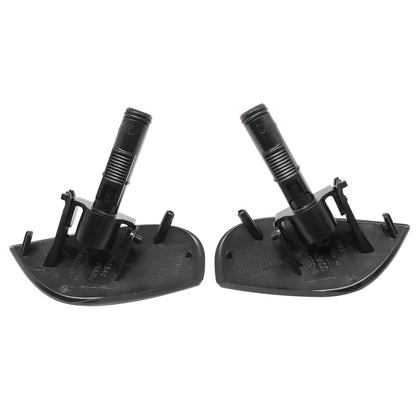 1Pair Headlight Washer Spray Nozzle Cover Cap Fit For Porsche Macan 2015-2018