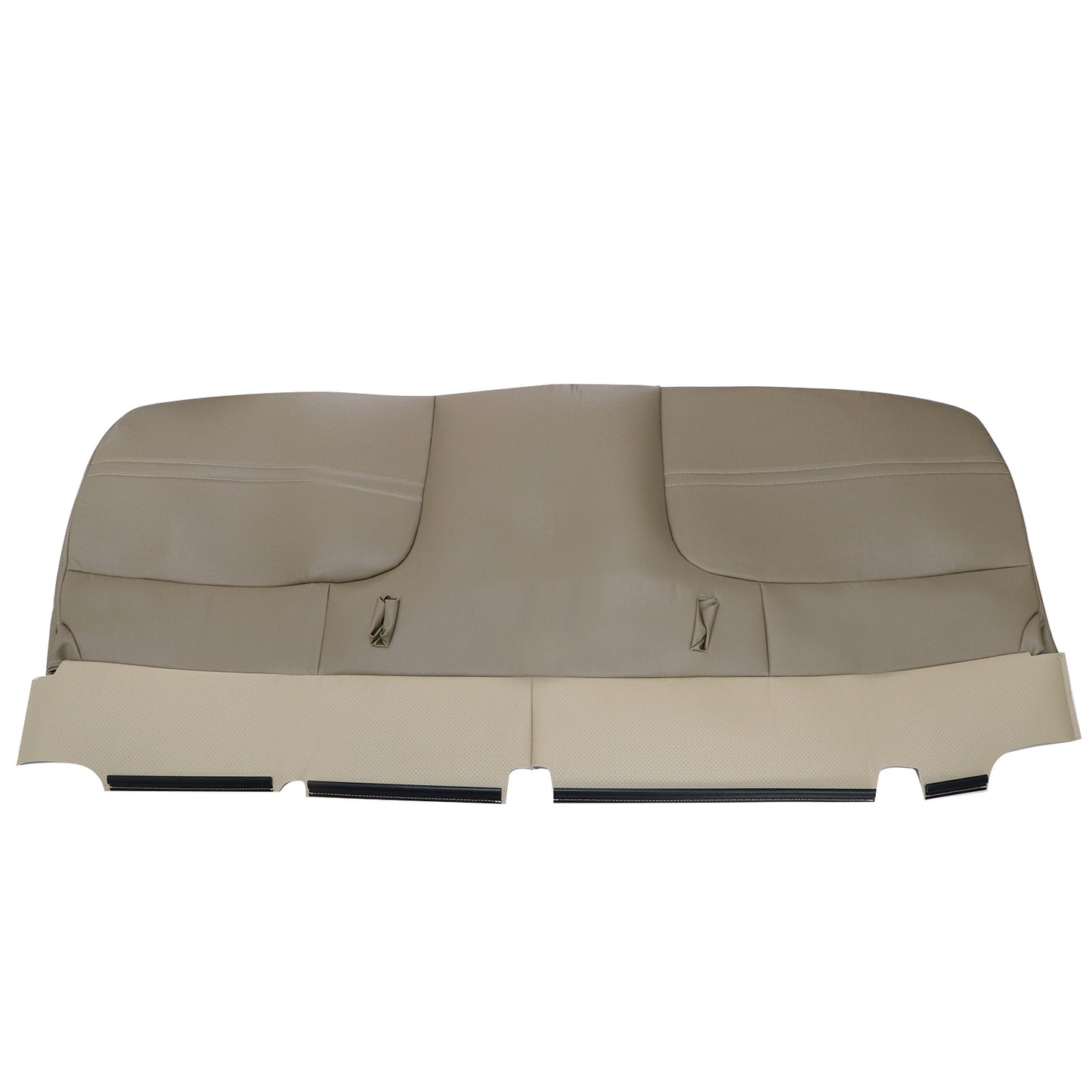 Front Bottom Bench Seat Cover Tan For 1999 2000 2001 2002 Ford F350 F450 F550