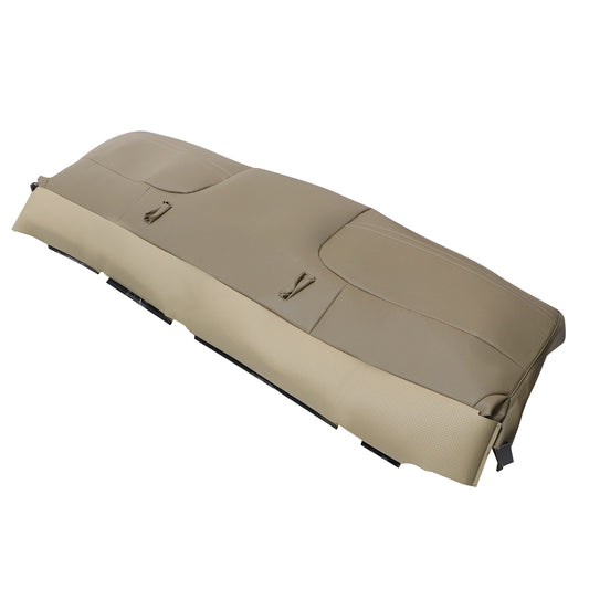 Front Bottom Bench Seat Cover Tan For 1999 2000 2001 2002 Ford F350 F450 F550