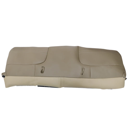 Front Bottom Bench Seat Cover Tan For 1999 2000 2001 2002 Ford F350 F450 F550