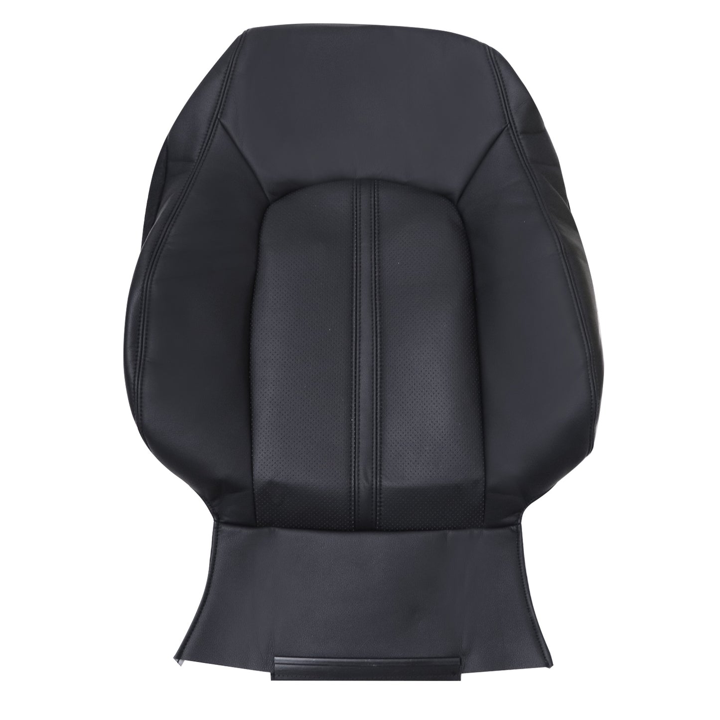 New Driver Side Top Lean Back Leather Seat Cover Black For 08-13 Cadillac CTS