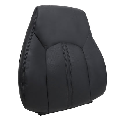 New Driver Side Top Lean Back Leather Seat Cover Black For 08-13 Cadillac CTS