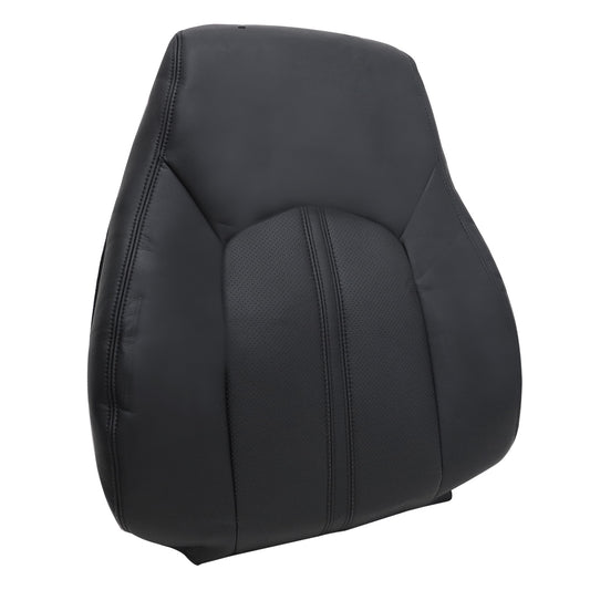 New Driver Side Top Lean Back Leather Seat Cover Black For 08-13 Cadillac CTS