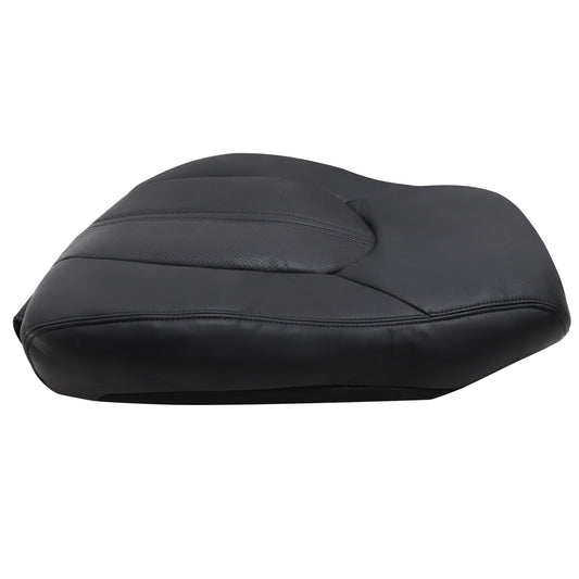 New Driver Side Top Lean Back Leather Seat Cover Black For 08-13 Cadillac CTS