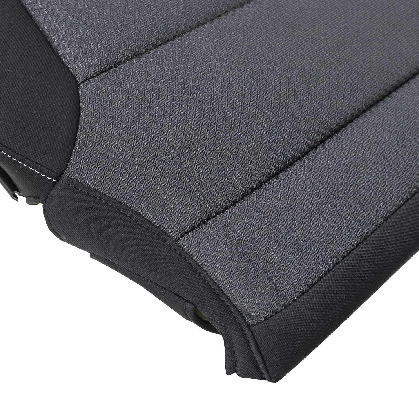 For 2014-2019 GMC Sierra 1500 2500HD 3500HD Driver Bottom Cloth Seat Cover Black