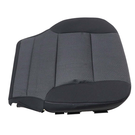For 2014-2019 GMC Sierra 1500 2500HD 3500HD Driver Bottom Cloth Seat Cover Black