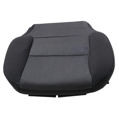 For 2014-2019 GMC Sierra 1500 2500HD 3500HD Driver Bottom Cloth Seat Cover Black
