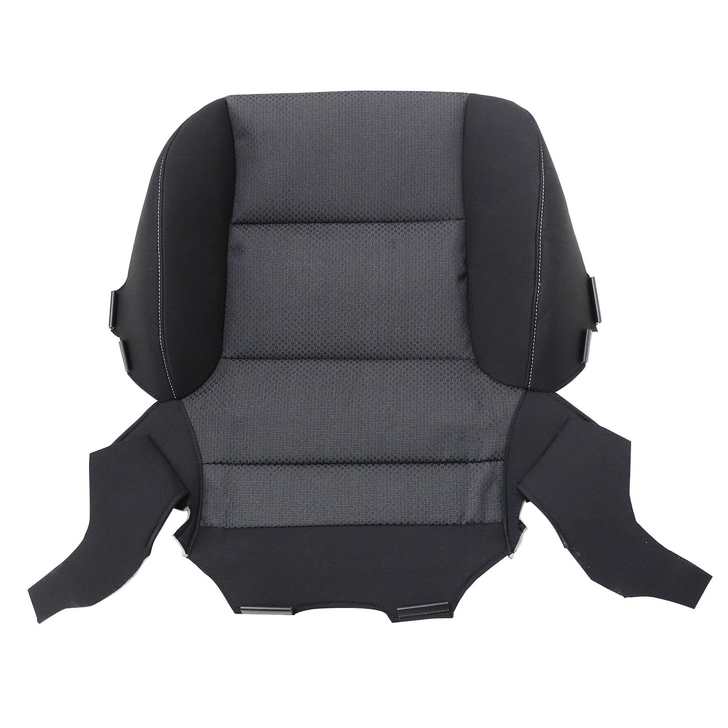 For 2014-2019 GMC Sierra 1500 2500HD 3500HD Driver Bottom Cloth Seat Cover Black