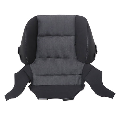 For 2014-2019 GMC Sierra 1500 2500HD 3500HD Driver Bottom Cloth Seat Cover Black