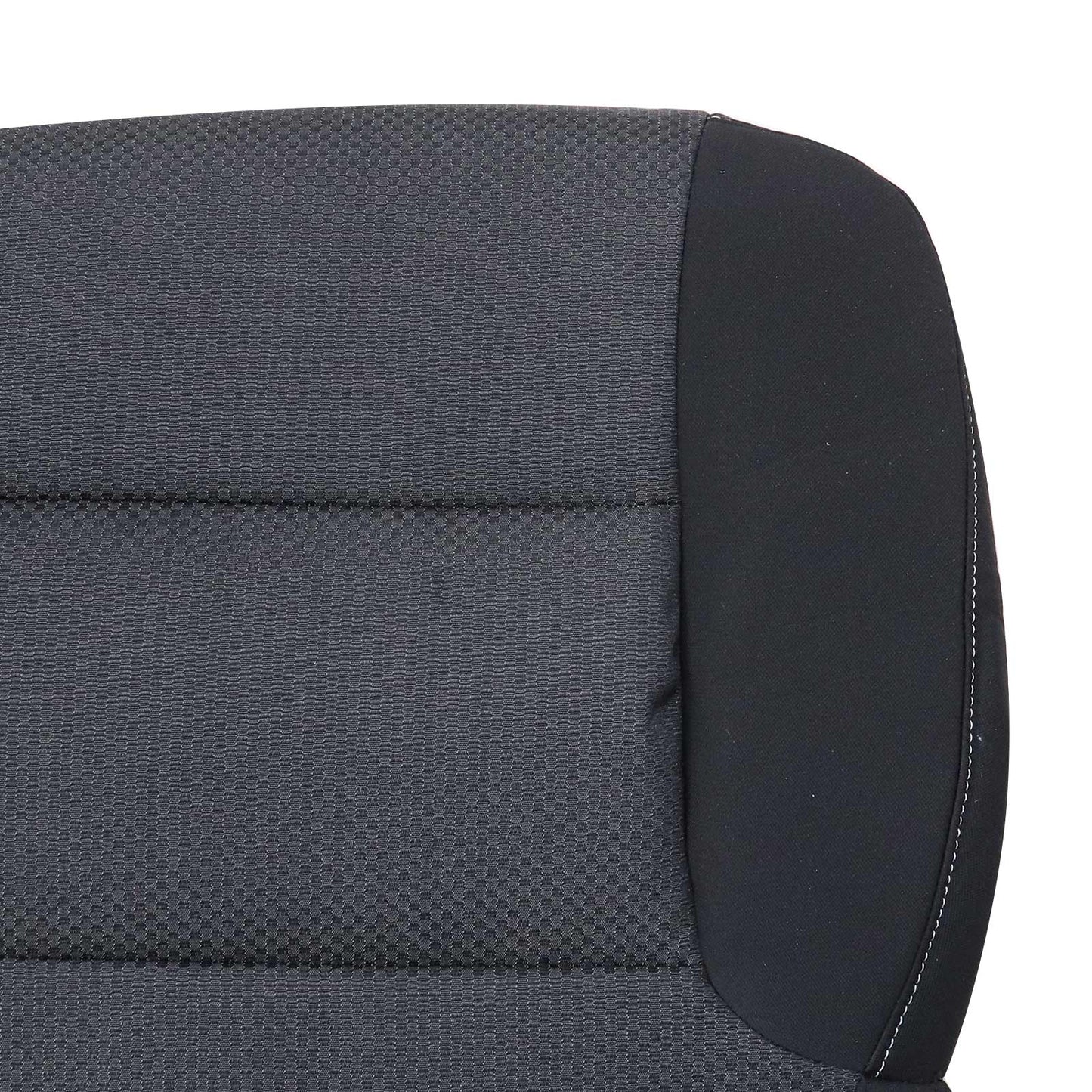 For 2014-2019 GMC Sierra 1500 2500HD 3500HD Driver Bottom Cloth Seat Cover Black