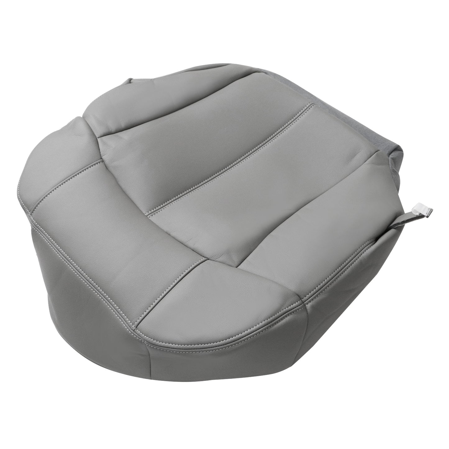 For 1999 2000 2001 2002 Chevy Silverado Driver Bottom Seat Cover PEWTER Gray 922