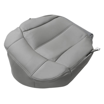 For 1999 2000 2001 2002 Chevy Silverado Driver Bottom Seat Cover PEWTER Gray 922