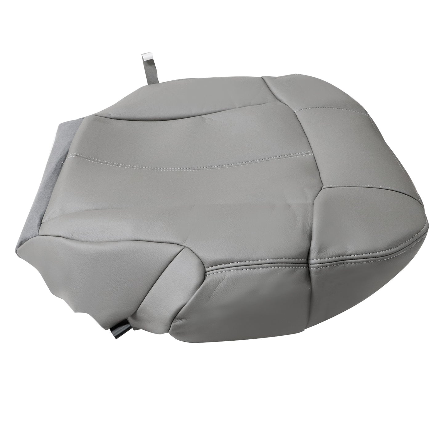 For 1999 2000 2001 2002 Chevy Silverado Driver Bottom Seat Cover PEWTER Gray 922