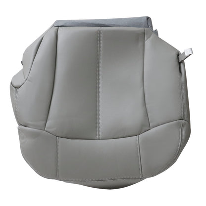 For 1999 2000 2001 2002 Chevy Silverado Driver Bottom Seat Cover PEWTER Gray 922