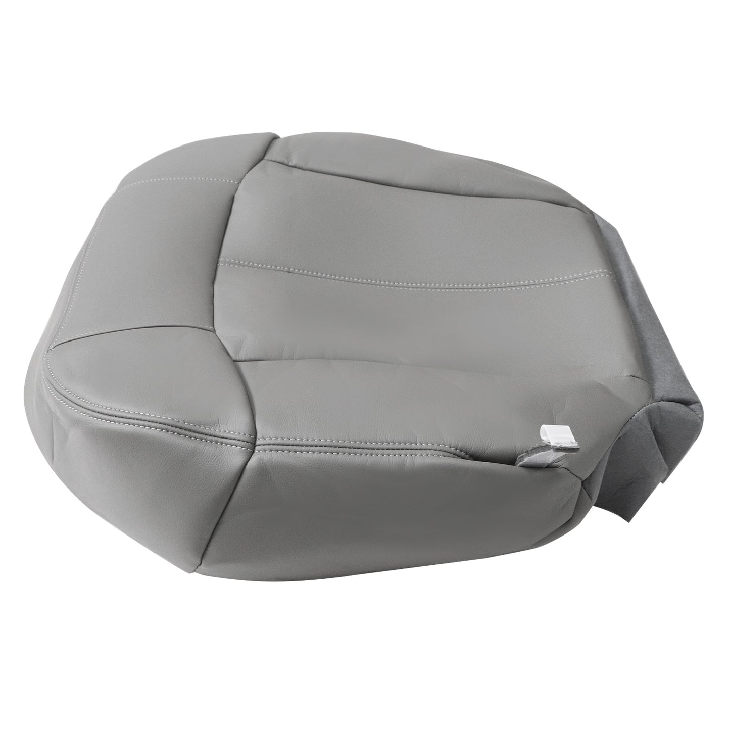 For 1999 2000 2001 2002 Chevy Silverado Driver Bottom Seat Cover PEWTER Gray 922