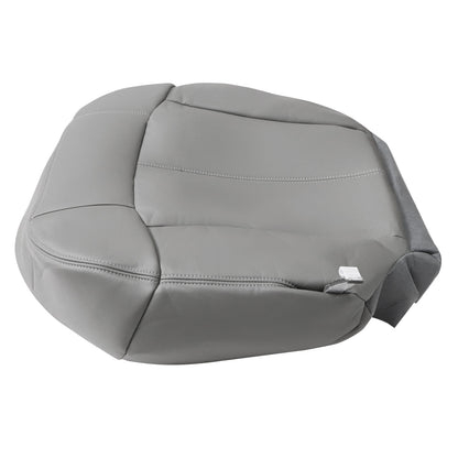 For 1999 2000 2001 2002 Chevy Silverado Driver Bottom Seat Cover PEWTER Gray 922