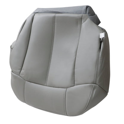 For 1999 2000 2001 2002 Chevy Silverado Driver Bottom Seat Cover PEWTER Gray 922