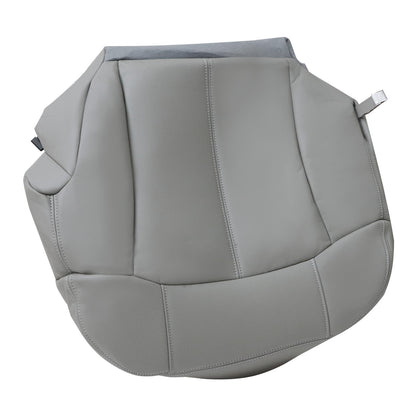 For 1999 2000 2001 2002 Chevy Silverado Driver Bottom Seat Cover PEWTER Gray 922