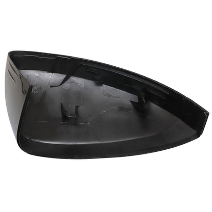 1 ¡Á Gloss Black Left RearView Mirror Cover For Volkswagen Tiguan 2018 - 2022 NEW