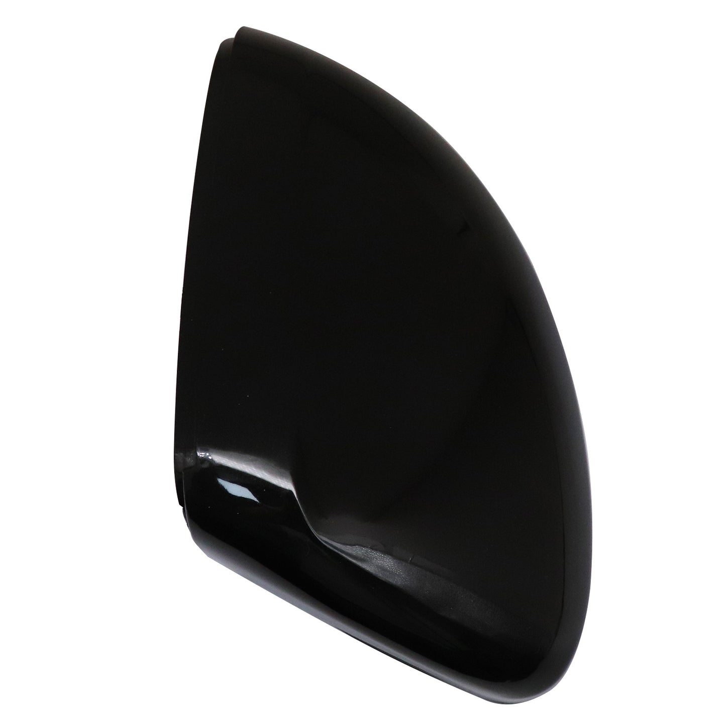 1 ¡Á Gloss Black Left RearView Mirror Cover For Volkswagen Tiguan 2018 - 2022 NEW