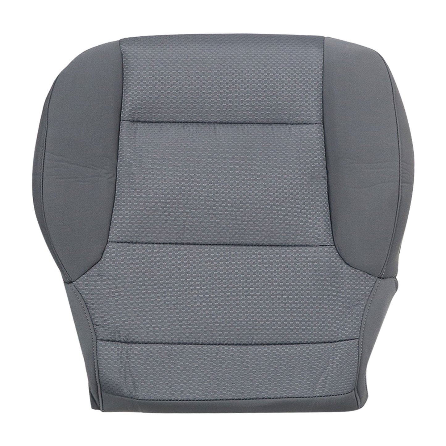 For 2014-2019 Chevy Silverado 1500 2500HD LS Driver Bottom Cloth Seat Cover Gray