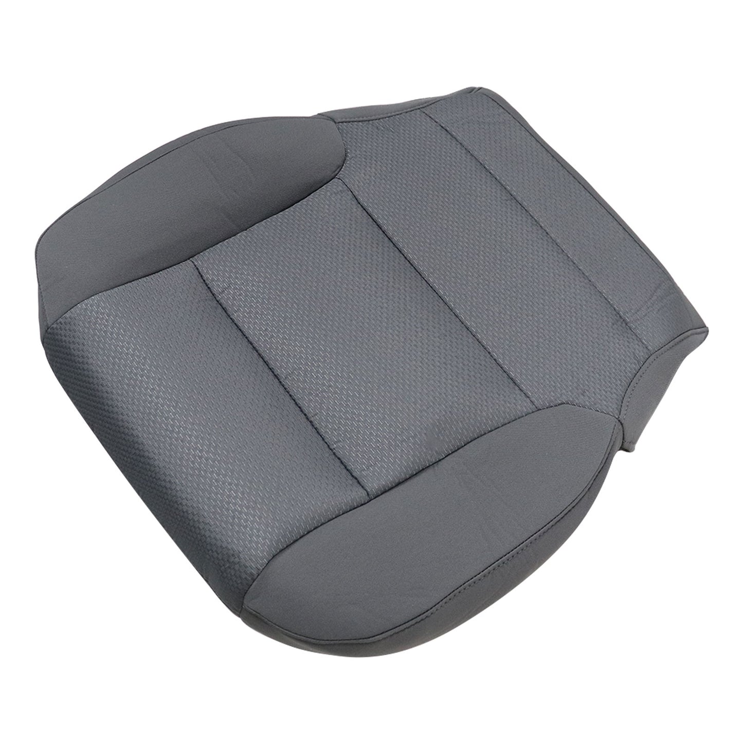 For 2014-2019 Chevy Silverado 1500 2500HD LS Driver Bottom Cloth Seat Cover Gray