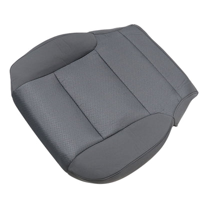 For 2014-2019 Chevy Silverado 1500 2500HD LS Driver Bottom Cloth Seat Cover Gray