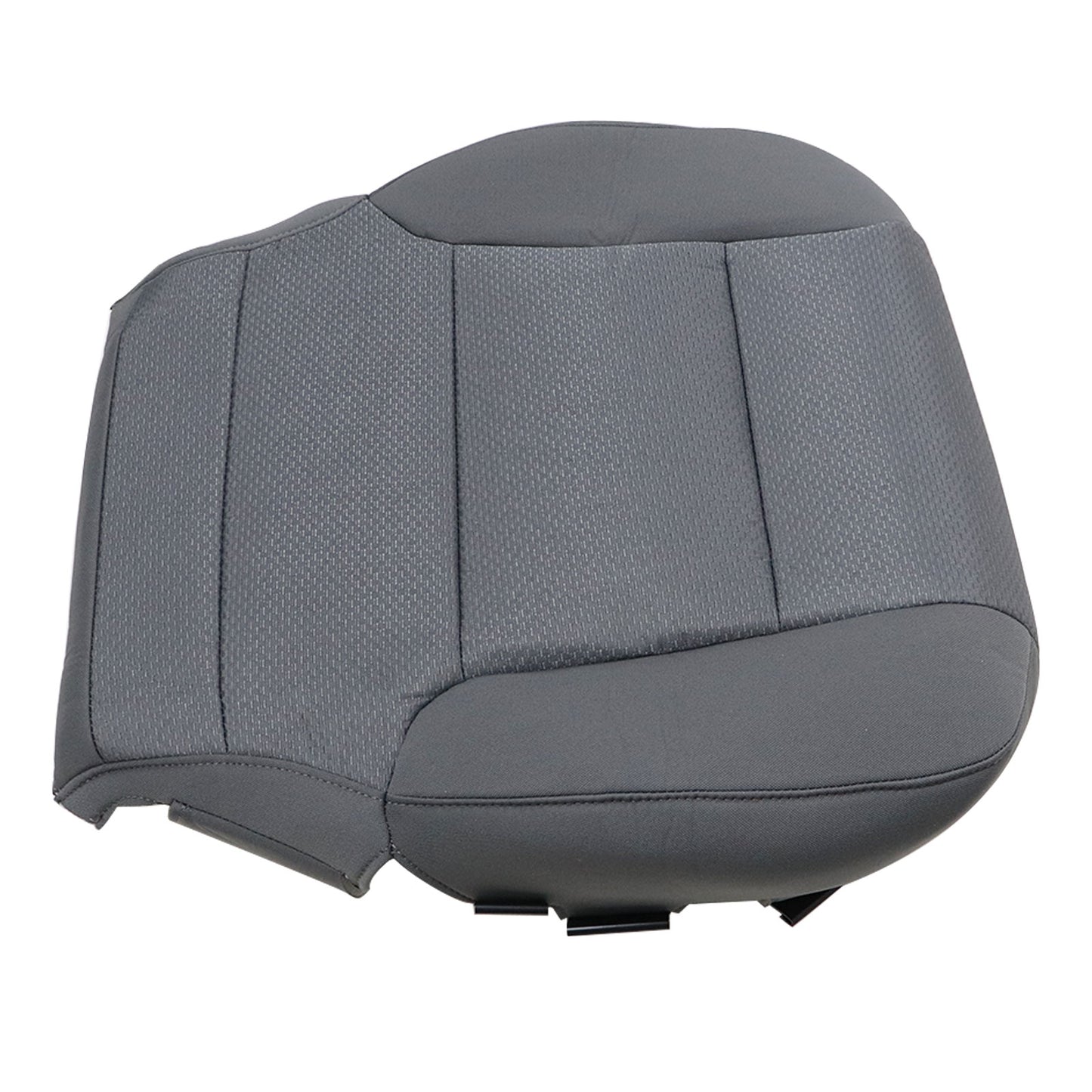 For 2014-2019 Chevy Silverado 1500 2500HD LS Driver Bottom Cloth Seat Cover Gray