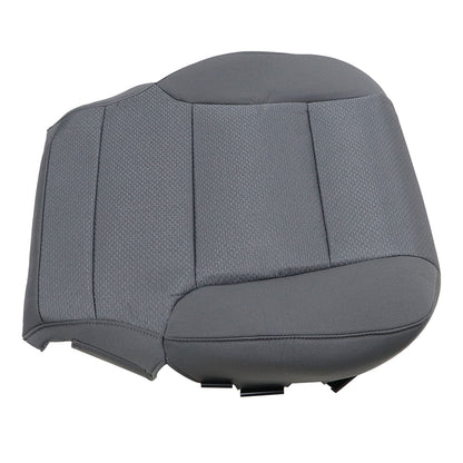 For 2014-2019 Chevy Silverado 1500 2500HD LS Driver Bottom Cloth Seat Cover Gray