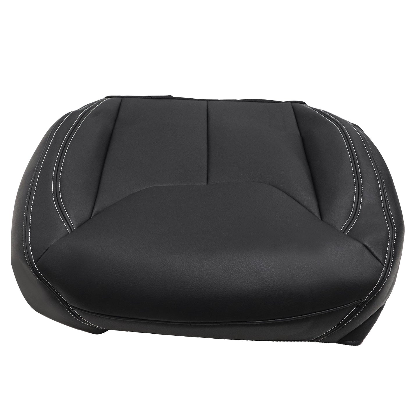 For 2013-2017 Jeep Wrangler Rubicon Sahara Passenger Bottom Leather Seat Cover