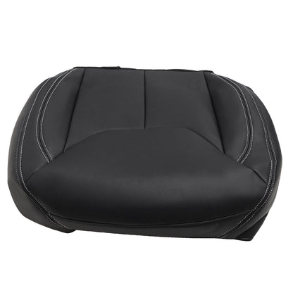 For 2013-2017 Jeep Wrangler Rubicon Sahara Passenger Bottom Leather Seat Cover